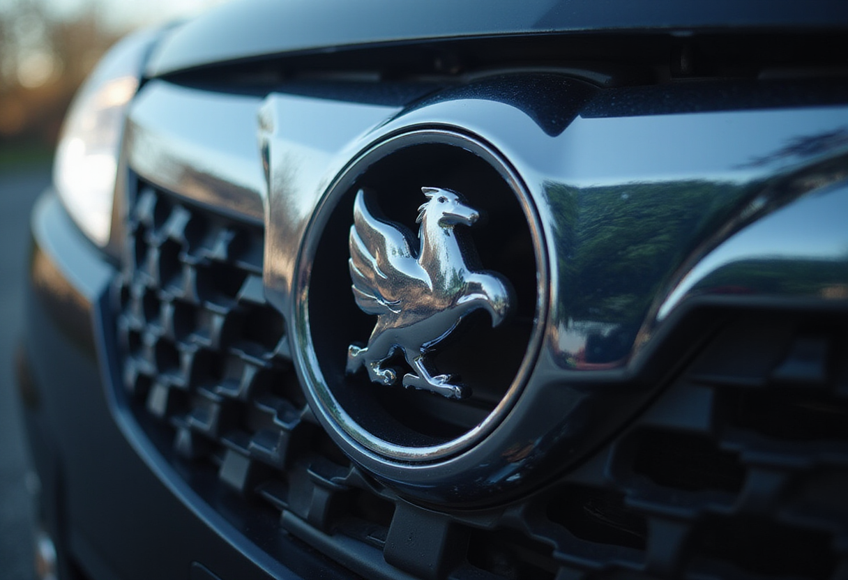 Vauxhall unveils "sharper, cleaner" griffin logo
