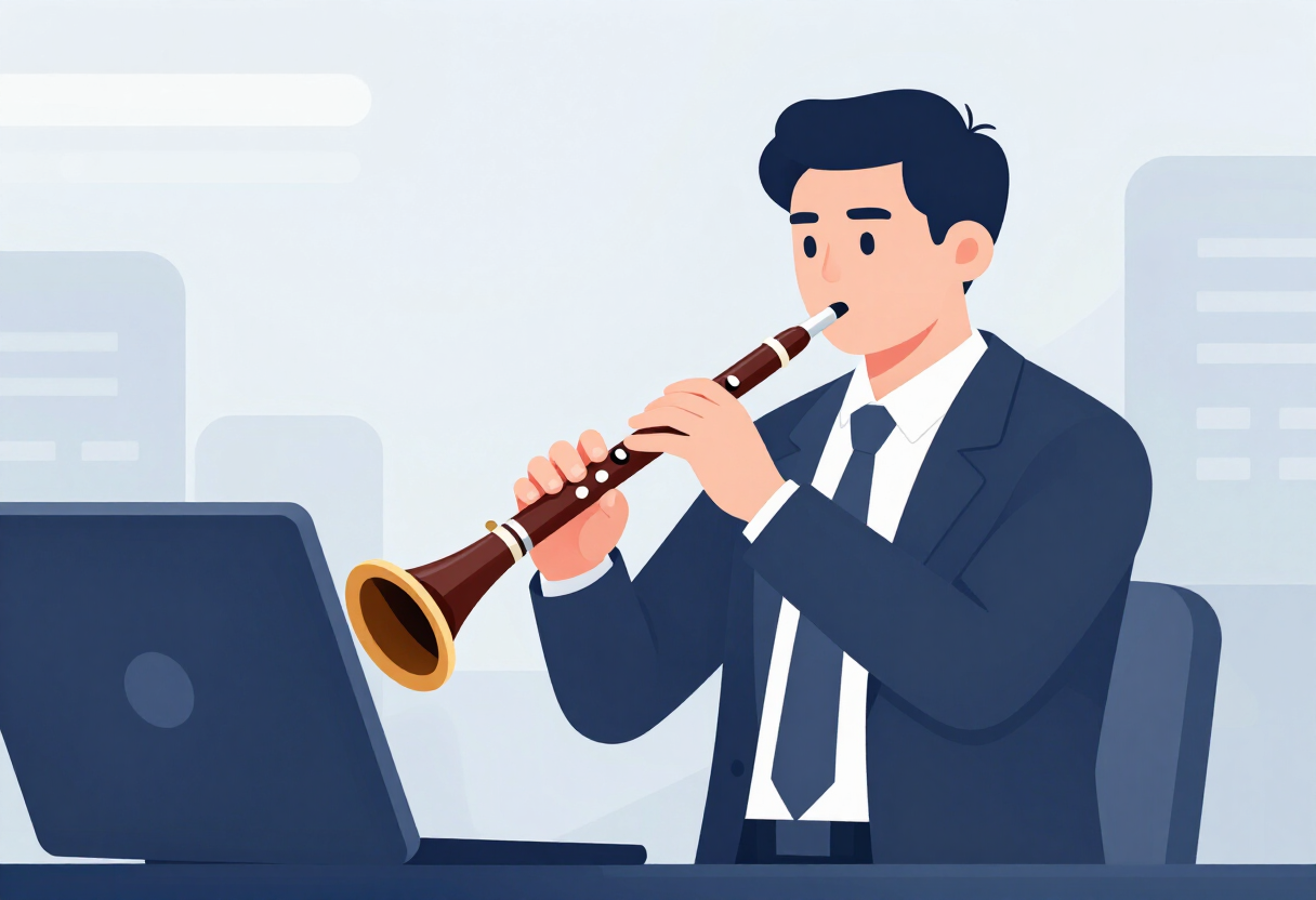 Conducted by the bassoon? Just watch