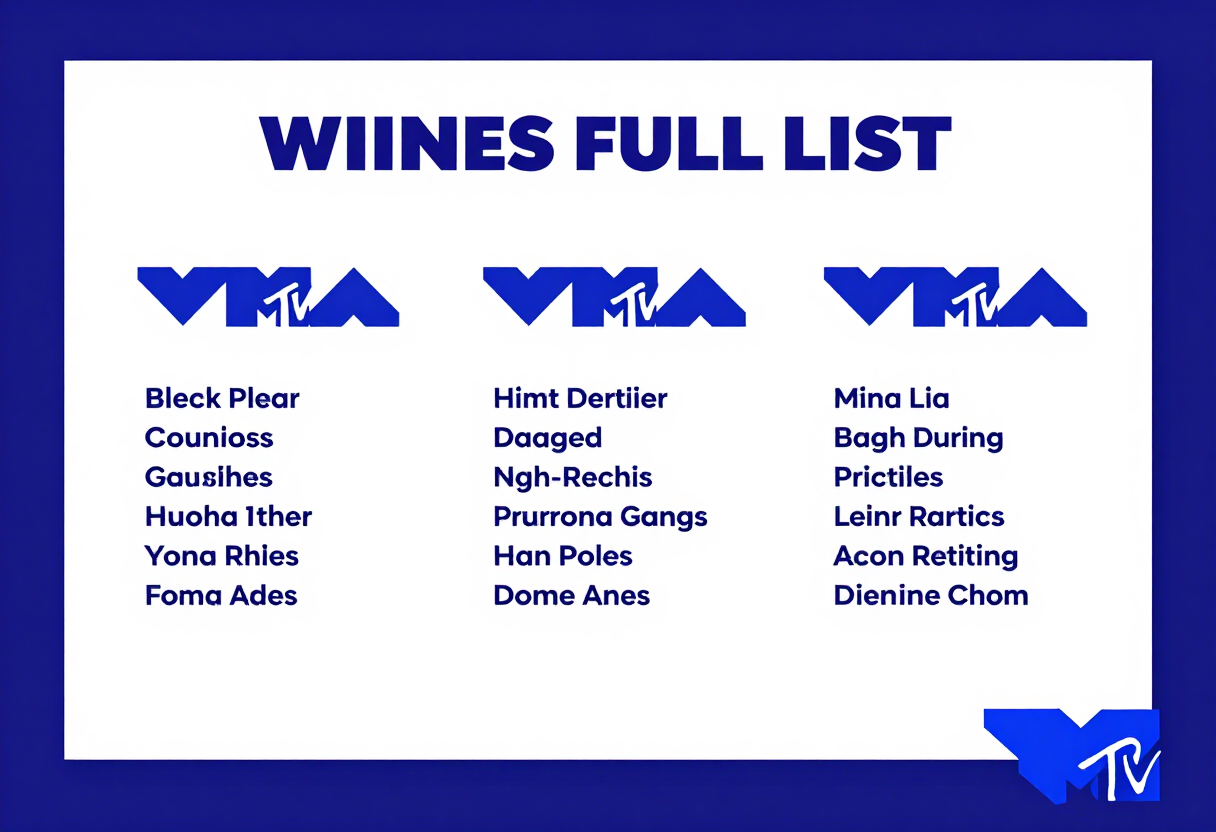 MTV VMAs 2026 Winners: See the Full List Here