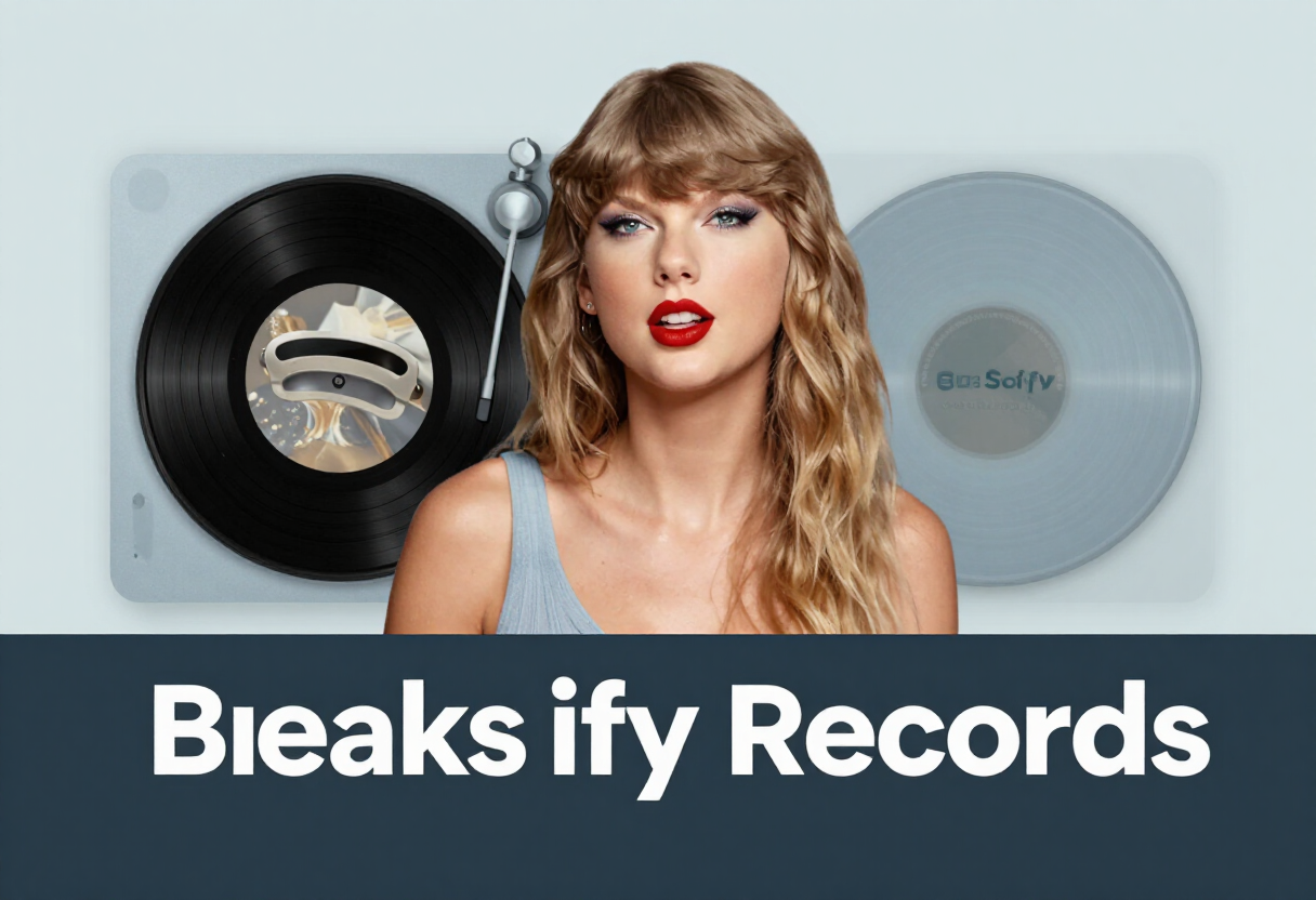 Taylor Swift Breaks Two Spotify Records for 2026, Including Most-Streamed Female Artist in a Day