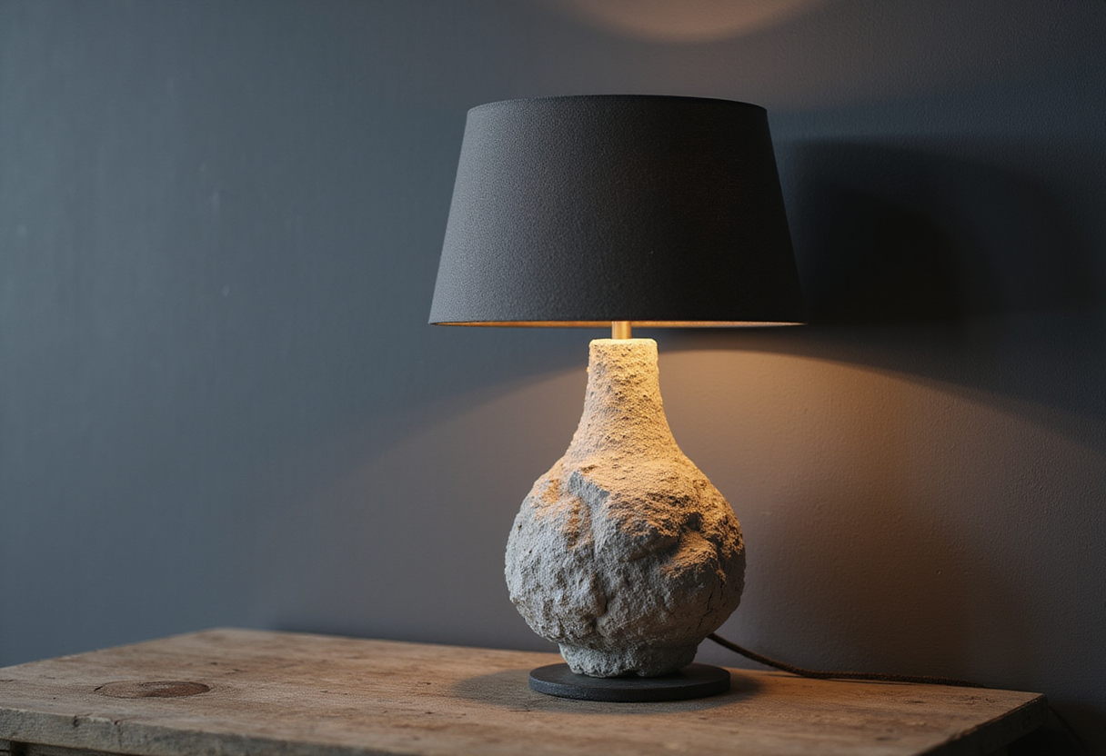 Table lamp made from volcanic stone among projects from Tecnológico de Monterrey