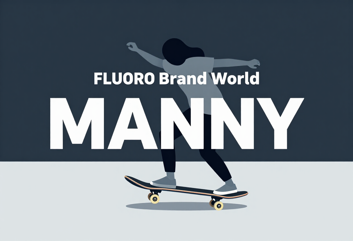 FLUORO crafts lo-fi brand world for R.A.D’s debut MANNY ONE skate shoe