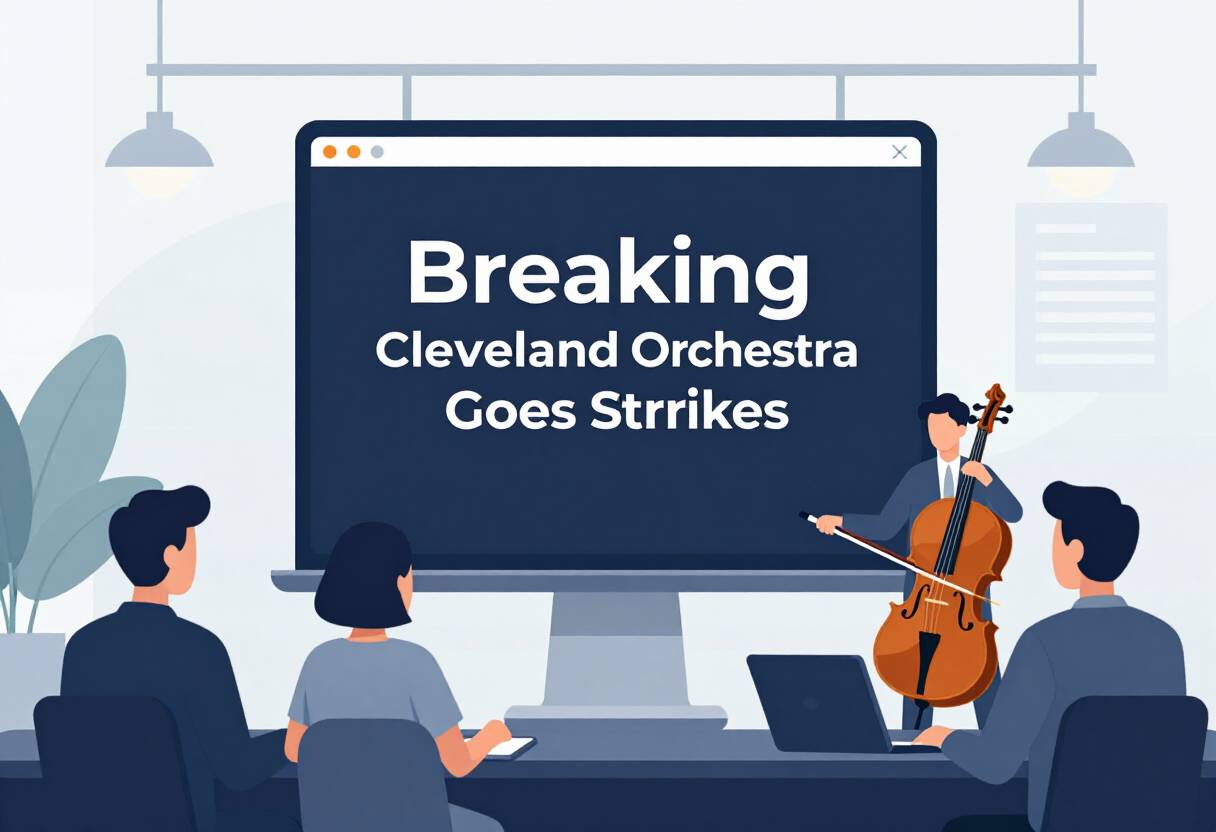 Breaking: Tomorrow, the Cleveland Orchestra goes on strike