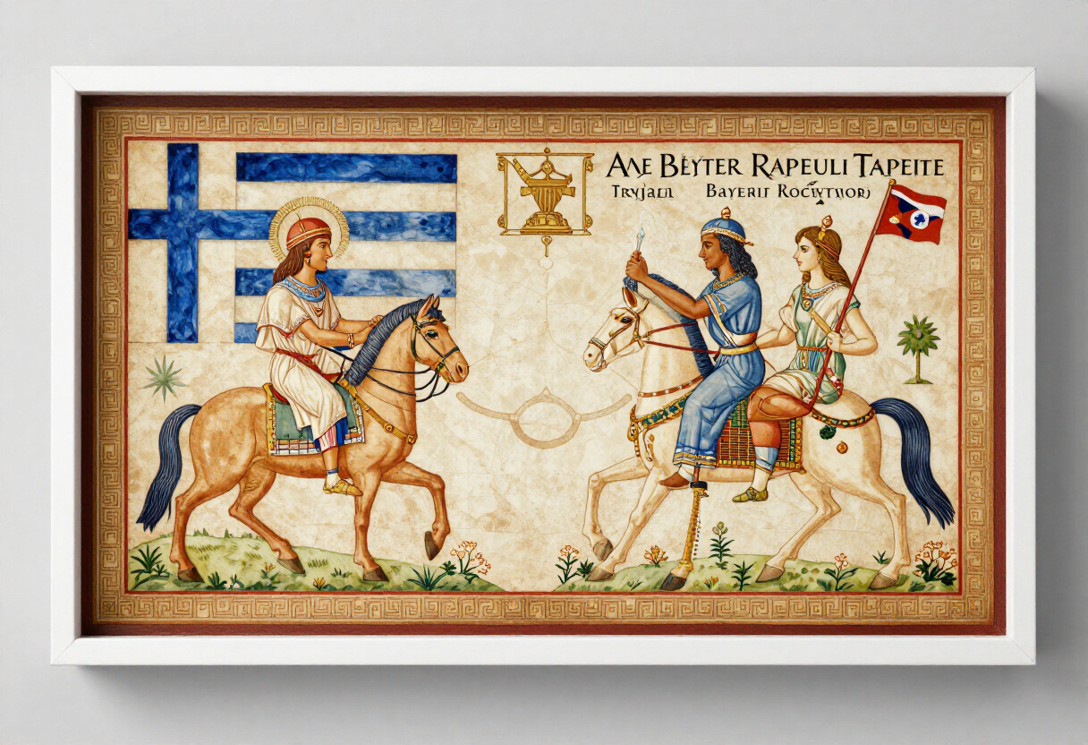 Greek Prime Minister Compares Cutting the Bayeux Tapestry to the Parthenon Marbles Division, Six Bronze Sculptures Stole